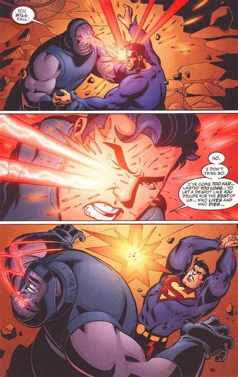 Lois stands by her man, and the two share their first kiss. Can Superman's heat vision hold of Omega Beams? - Gen ...