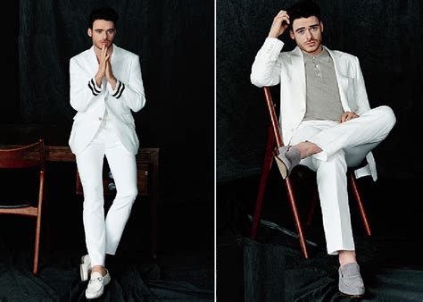 Cinderella's richard madden is excited to wear jeans in 'bastille day': my new plaid pants: Richard Madden Four Times