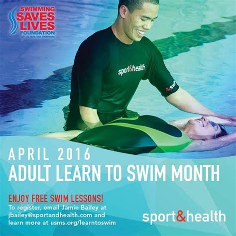 She has been working with. FREE Adult Swim Lessons as a part of #ALTS month! Email ...