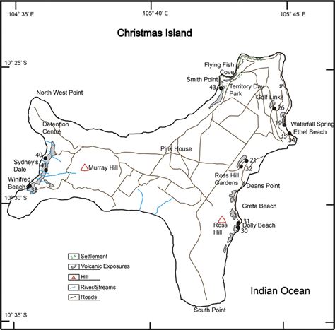 214592 bytes (209.56 kb), map dimensions: Geological map of Christmas Island showing geochemical ...