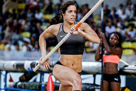 She won the gold medal at the 2016 olympic games with a jump of 4.85 meters 2 and has also competed at the 2012 summer olympics. Stanford grad Stefanidi vaults to season best in France ...