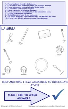 We did not find results for: Interactive Spanish Table Setting Activity by Donna ...