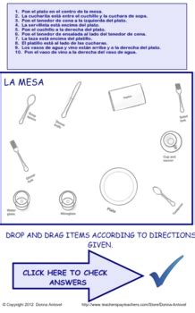 We did not find results for: Interactive Spanish Table Setting Activity by Donna ...