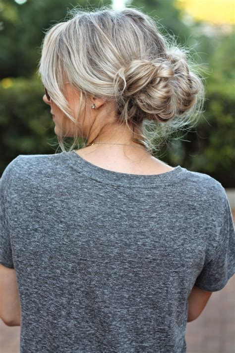 From various takes on a topknot to a super easy crown braid, the effortless style options are endless. HAIRSIRATION: BOHO DOUBLE BUN UP-DO | Bun hairstyles, Long ...