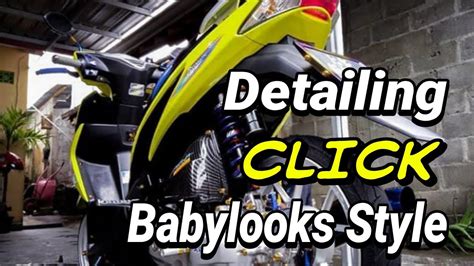 Nonton dulu baru komeng, gan! Modifikasi Honda Vario | "Click Babylook Style" 2019 - YouTube