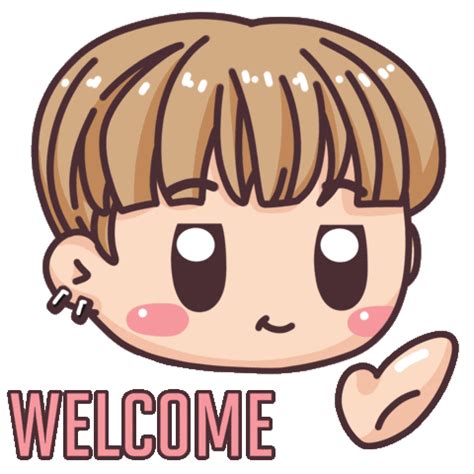 Silakan klik kuis seberapa kenal kamu dengan bts?? Kim Taehyung Hello Sticker by Kuis Milioner for iOS ...