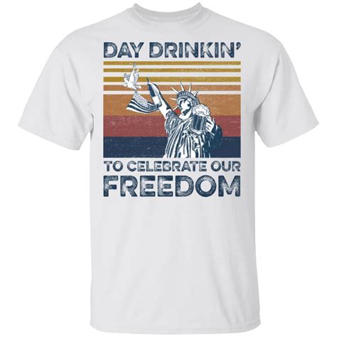 Her family is her world and she always encourages us to put our family over our work, even if that means. Day drinkin to celebrate our freedom shirt - Rockatee