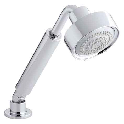 Both sculptural and functional, this. KOHLER Purist Polished chrome 3-Spray Handheld Shower ...