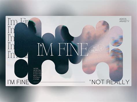 I'm Fine (Not Really) — Proposed Title | Title design, Title, Graphic 