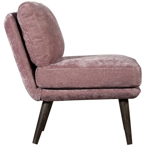 (2) rosalind pleated back blush velvet dining chair $380. Elle Decor Sophie Armless Slipper Chair French Mauve Crushed Velvet - UPH20027H