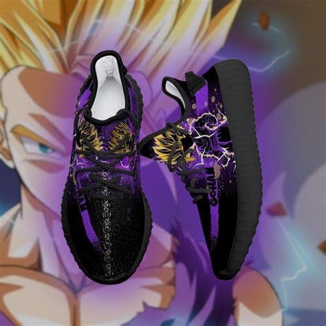 Dragon ball z shoes | dragonball z shoe. Gohan Super Yeezy Shoes Silhouette Dragon Ball Z Anime ...