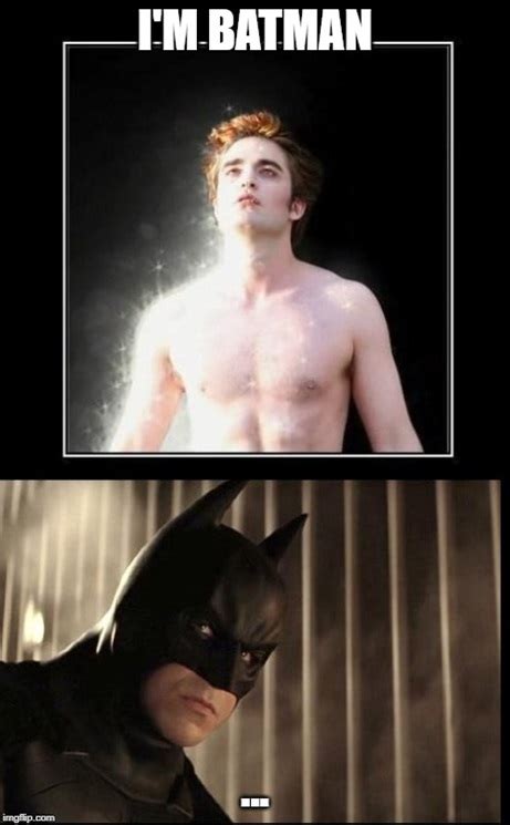 A photo of a shirtless twilight vampire jumping around in his swim trunks is manipulated into all kinds of situations. Robert Pattinson sarà il prossimo Batman, ecco i meme su ...