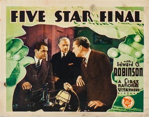 But this s—, it feels like that, but it's f—ing star wars deep, the world of it. Sed de escándalo (Five Star Final) (1931) - C@rtelesmix