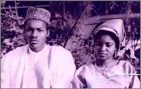 Maybe you would like to learn more about one of these? #Throwback: Pres. Buhari With His First Wife, Safinatu In ...