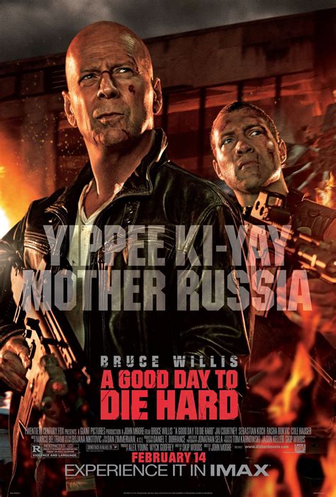 On christmas eve, 1988, john mcclane travels from new york to los angeles to try to make up with his estranged wife, holly. A Good Day to Die Hard DVD Release Date | Redbox, Netflix ...