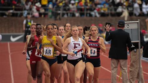 Ellis, chairman of penn's track committee, was looking for an event to mark the dedication of the school's then new stadium, franklin field. Track and Field Wrap Up Competition at Penn Relays