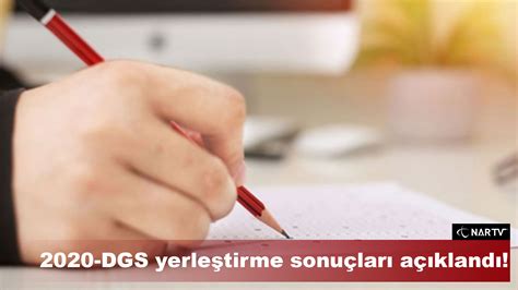 Dgs yerleştirme sonuçları için tıklayınız. 2020-DGS yerleştirme sonuçları açıklandı - NarTv Haber ...