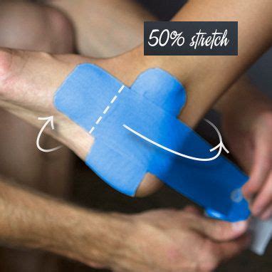 Check out the new version: How to Tape an Ankle Sprain - Step 2 | Kinesiology taping ...