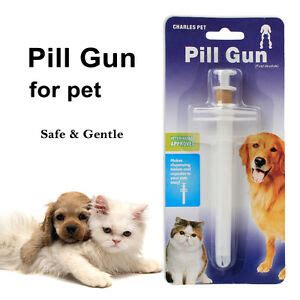 (no reviews yet) write a review. 2Pcs Pet Dog Cat Pill Piller Gun Popper Safe Medicine Feed ...