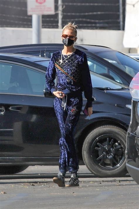 Shop joggers, track tops & skirts. Stella Maxwell in a Gucci Velour Tracksuit - LA 10/27/2020 ...