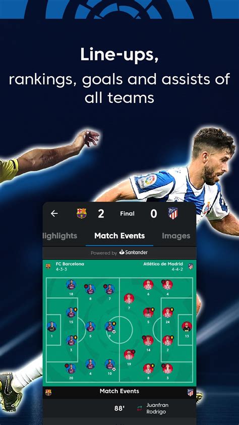 Highest goal scorer right now is lionel messi, with 30 scored goals. La Liga Official App - Live Soccer Scores & Stats for ...