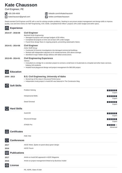 Latest graduate fresher resume sample in word doc free. civil engineering resume template iconic in 2020 | Resume ...