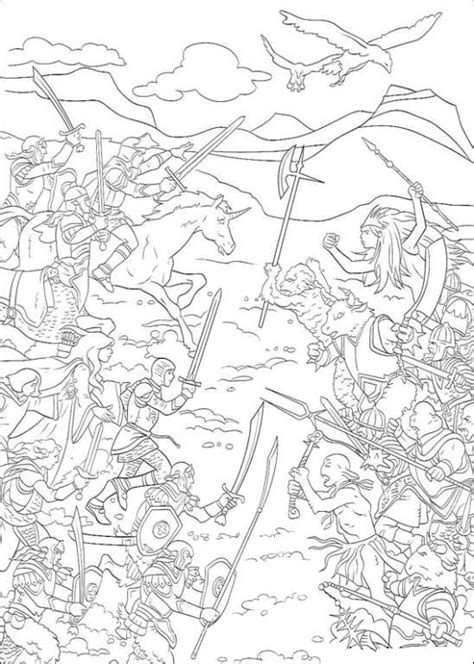 There's a page of nature coloring pages, one for. Kids-n-fun.com | 14 coloring pages of Narnia (The ...