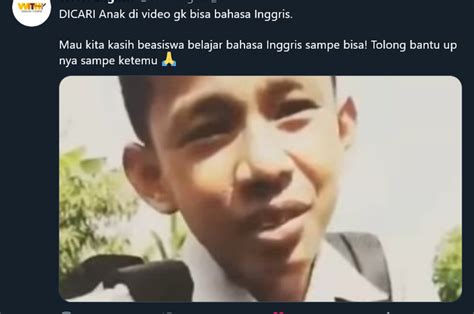 Check spelling or type a new query. Meme 'Nggak Bisa Bahasa Inggris' Viral, Sang Anak Dicari ...