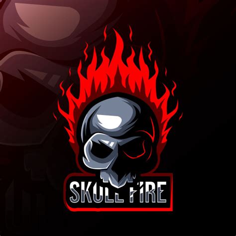 And the features in the game is also really useful for you to know. Skull fire mascotte logo esport ontwerp | Premium Vector