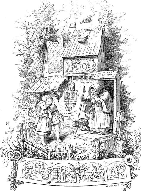 Article by skip to my lou. iColor "Classic Fairy Tale & Childhood Poems" ~ Hansel ...