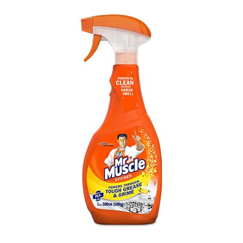 Muscle drain gel on gold plated fittings, on kitchen sinks with garbage disposal units and in toilet. Mr Muscle Kitchen Cleaner 500ml | Shopee Malaysia