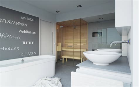 Mit steigender tendenz machen häuslebauer von der möglichkeit gebrauch, ihren traum von der eigenen sauna im neuen badezimmer zu verwirklichen. KLAFS: Planungsideen