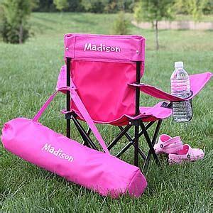 Also, the comfort factor of the seat rests in the. Toddler Personalized Pink Folding Camp Chair ...