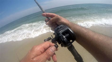 As it gets closer to noon and during the day, use jigs or texas rigs on the deeper areas. HOT STRIPERS - Surf Fishing the SUMMER HEATWAVE for ...