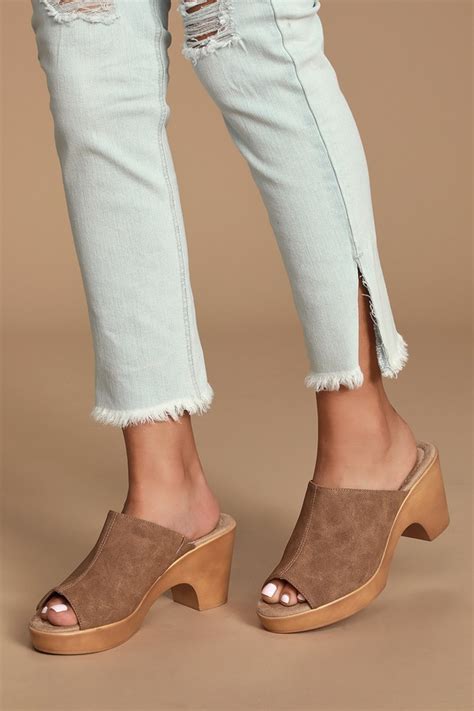 CL by Laundry Allison - Light Brown Sandals - Platform Sandals