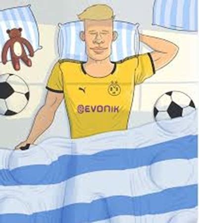 19 yaşındaki ve 1.94 boyundaki sol ayaklı golcü oyuncu bu. Loạt ảnh chế đầy hài hước về Erling Haaland - Thuckhuya.net