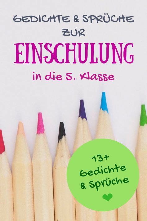 V w x, der katze, der fehlt nix. Glückwünsche zur Einschulung in die 5. Klasse: Sprüche ...