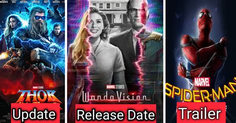 Wandavision trailer arrives, teases late 2020 release date. Thor Love And Thunder | Wandavision Release date | Spider ...