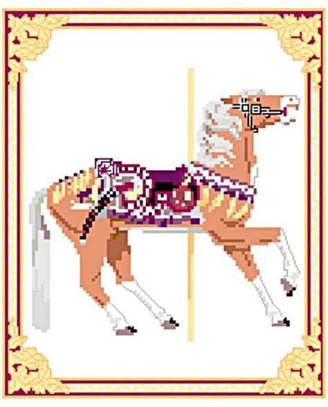 Once my changes are accepted that i have in as a pull request our list matches this list exactly. Carousel Horse Cross Stitch Pattern Herschell-Spillman ...