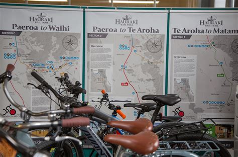 Bridges, farmland, scenery, and rest areas grace this beautiful trail. E is for Easy and Electric Bikes on the Hauraki Rail Trail