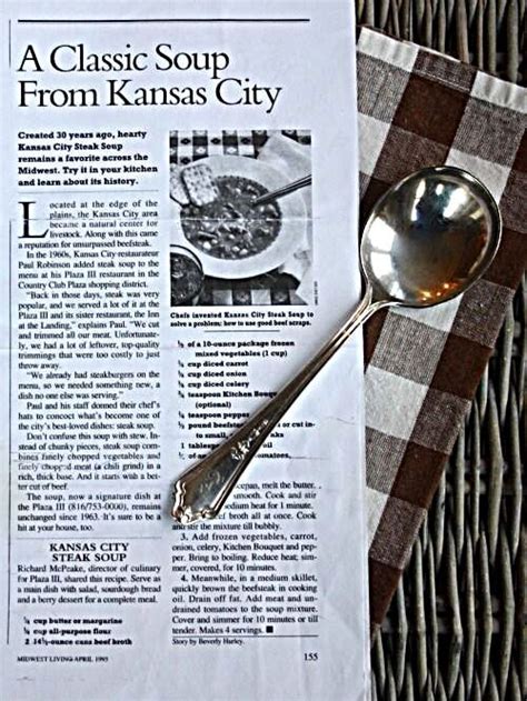 Whole foods kansas city plaza. Kansas City Plaza III Steak Soup Recipe #foodmagazine # ...