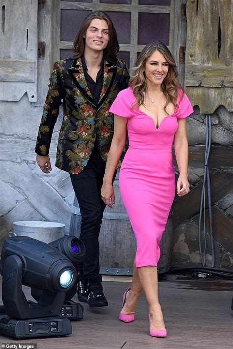 Find the perfect damian hurley stock photos and editorial news pictures from getty images. Elizabeth Hurley, 53, dazzles on outing with son Damian ...