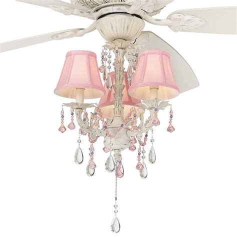 Pretty pinks & soft blues. 60" Casa Vieja Montego Pretty In Pink Kit LED Ceiling Fan ...