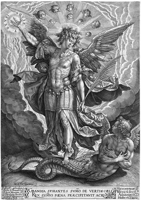 Envie de se regarder des dessins animés gratuits ou un film d'animation de que vous soyez seul, en famille, ou entre amis, profitez de notre sélection de dessin animé et de. Hieronymus Wierix, Archangel Michael Triumphing Over Evil ...