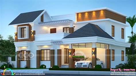 Registration of houses in the mediterranean style arose in the west: Kerala home design and floor plans - 8000+ houses: 4 ...