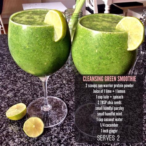 It works best if you use ice that is already. Cleansing Green Smoothie from Stay Sharp Be Strong (With ...