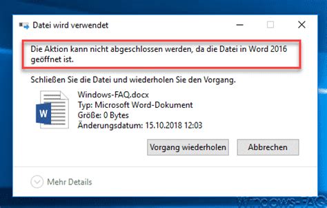 Welche ursachen dafür gibt es? Geöffnete Dateien unter Windows herausfinden » Befehl ...