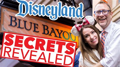 Other rides which i recommend you try are voodoo, azuka, racers and conja'. Secrets Revealed Blue Bayou Restaurant at Disneyland ...