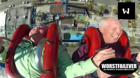 Ultimate slingshot ride wig fails | funniest slingshot ride reactions slingshot ride wig falls. OLD LADY REACTION IN THE SLINGSHOT RIDE | BEST EVER! (720p HD) - YouTube