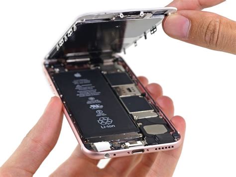 Das display eines jeden iphones ist enorm wichtig. iPhone 6s Teardown: 1715 mAh Battery, Taptic Engine X-Ray ...